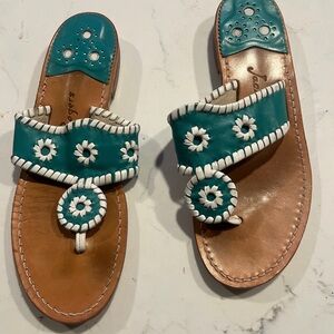 Jack Rogers Originals — Turquoise sandals